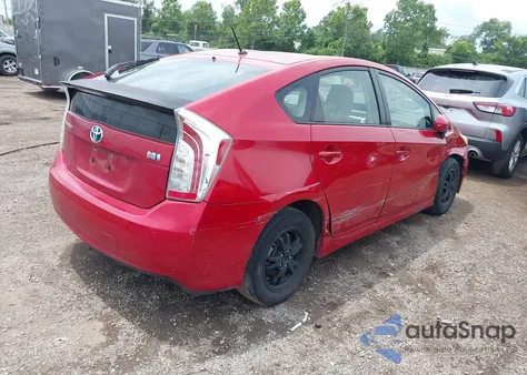 2012 Toyota Prius Two из США, поврежденный, VIN JTDKN3DU6C1502910